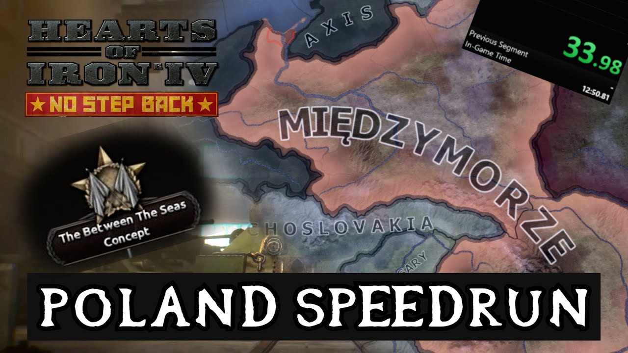 How Fast can you create the Międzymorze? - HOI4 NSB Poland Speedrun