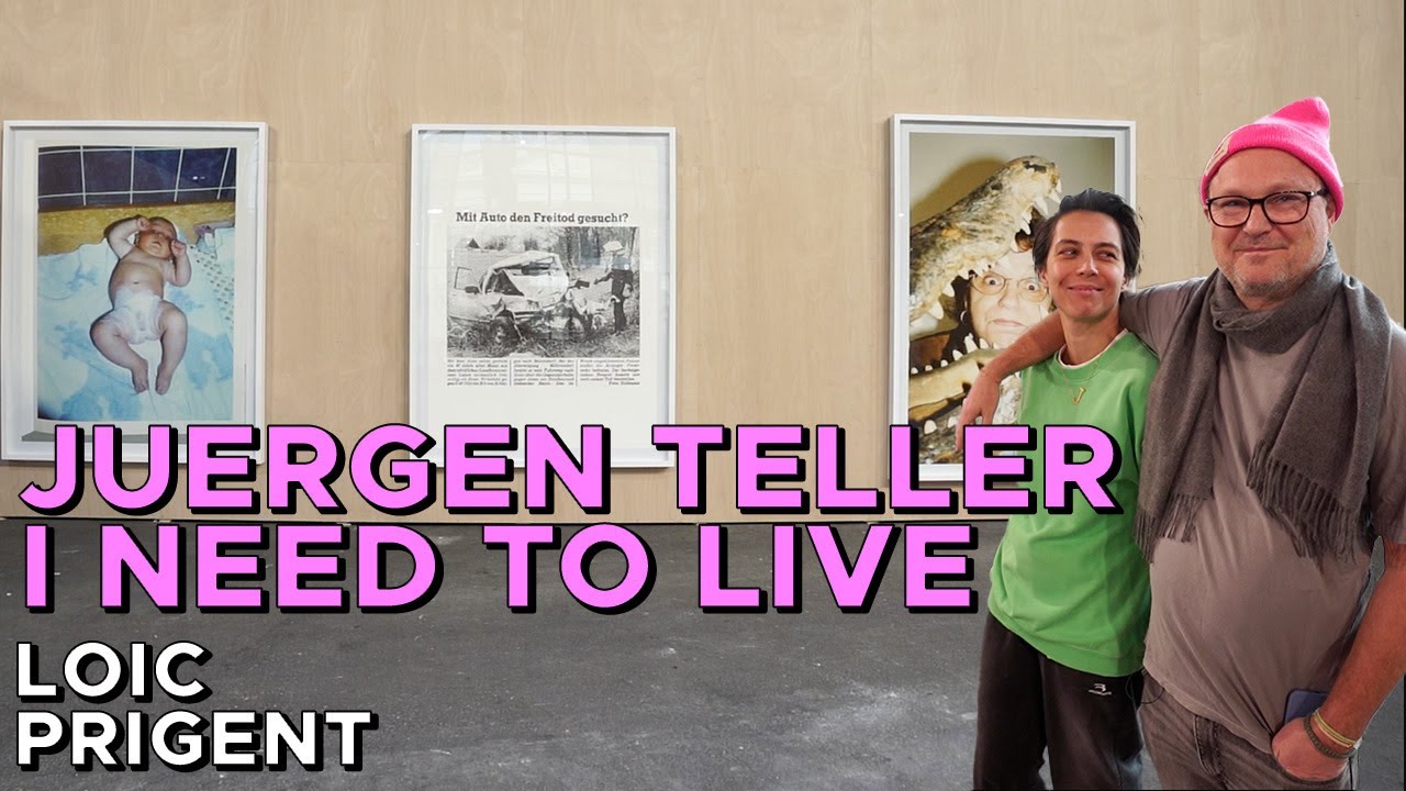 JUERGEN TELLER: MASTERCLASS VISIT OF HIS GRAND PALAIS EXHIBITION! By Loic Prigent