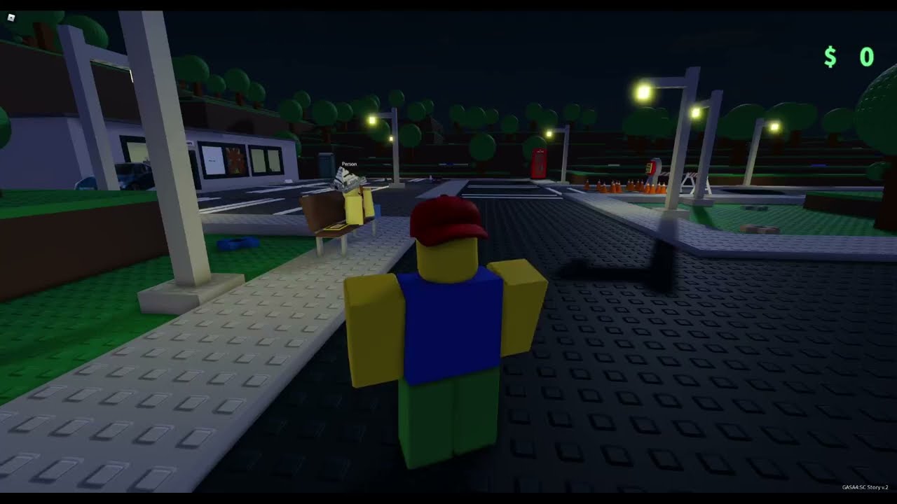 Roblox GASA4: SNACKCORE | Paper Hat Man Occurrence (1%)