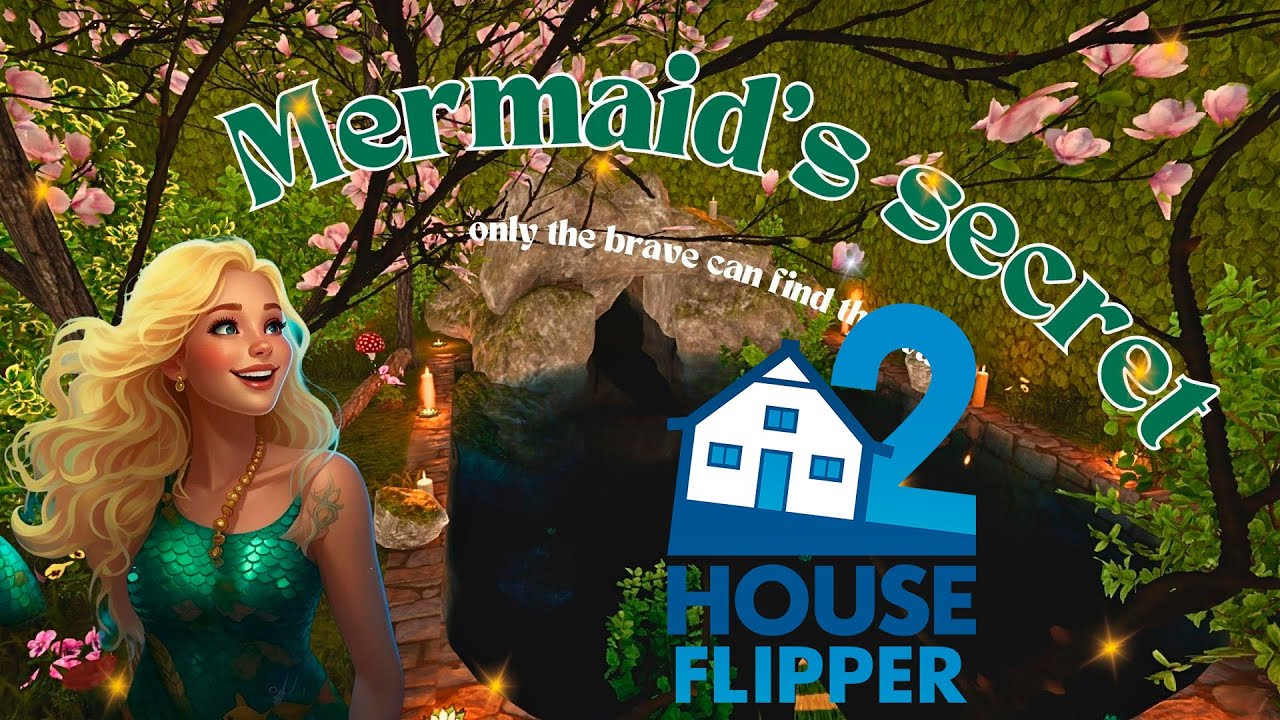 House Flipper 2 | Mermaids secret 🧜‍♀️ | Custom job by Girlsbar | Sandbox