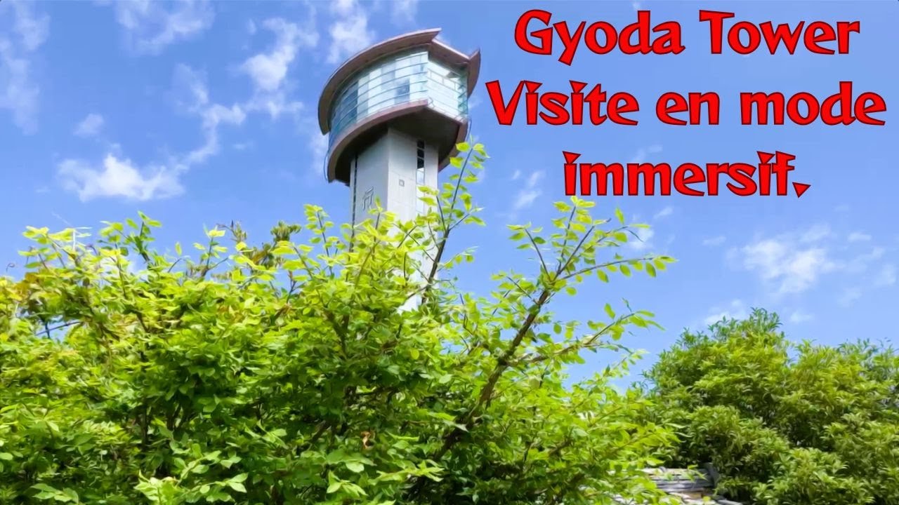 La tour de Gyoda et le parc en mode immersif