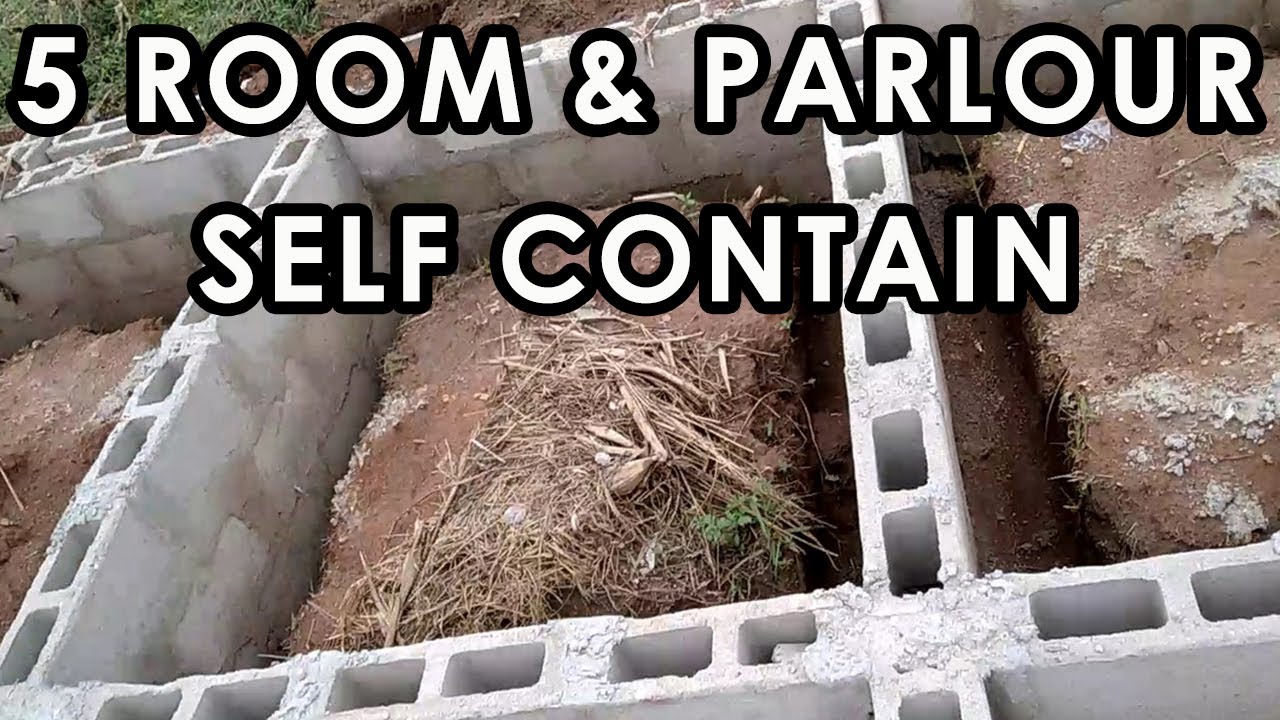 Room And Parlour Self Contain Design In Nigeria