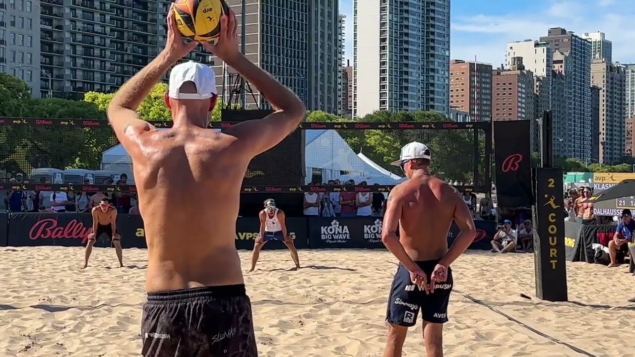 2023 Chicago Open Dj Klasnic / Silila Tucker v Phil Dalhausser / Avery Drost | Beach Volleyball