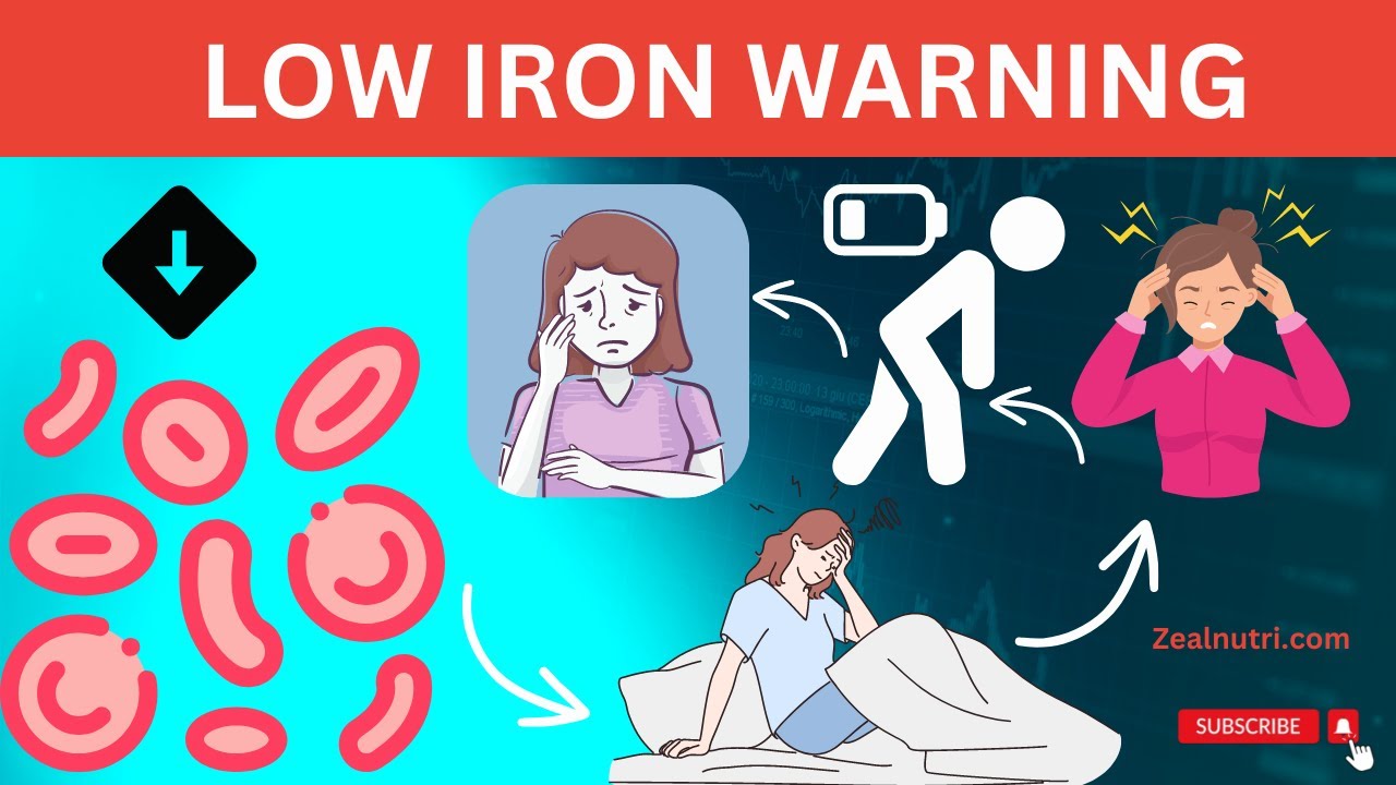 Warning Signs You Need More Iron #healthtips