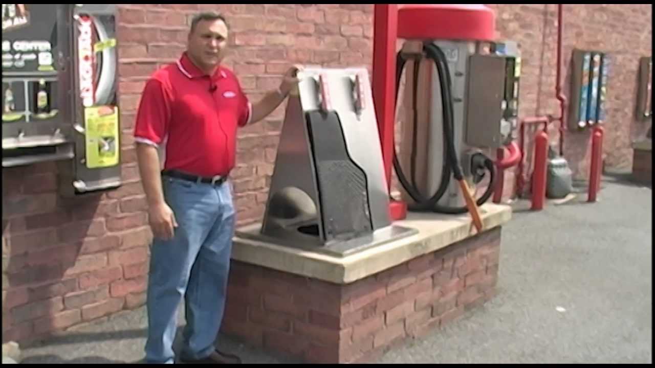 Trash Cover Mat Holder for Your Car Wash | Kleen-Rite
