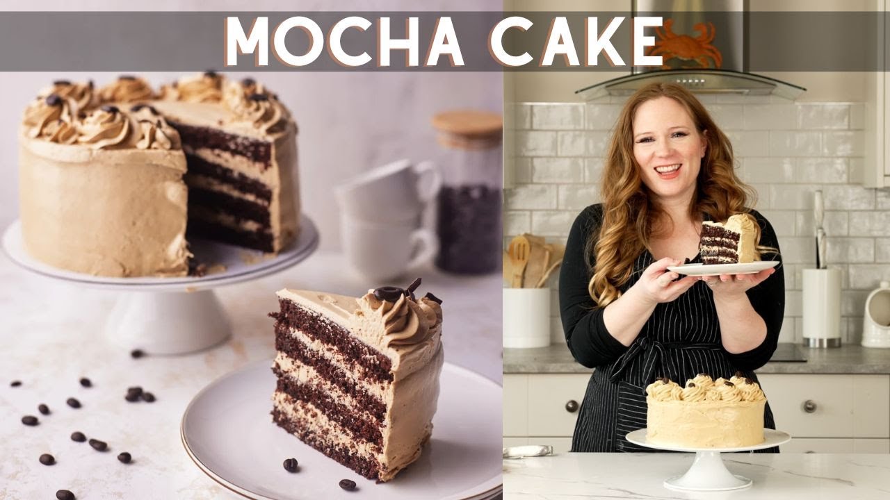 Mocha Cake With Coffee Buttercream
