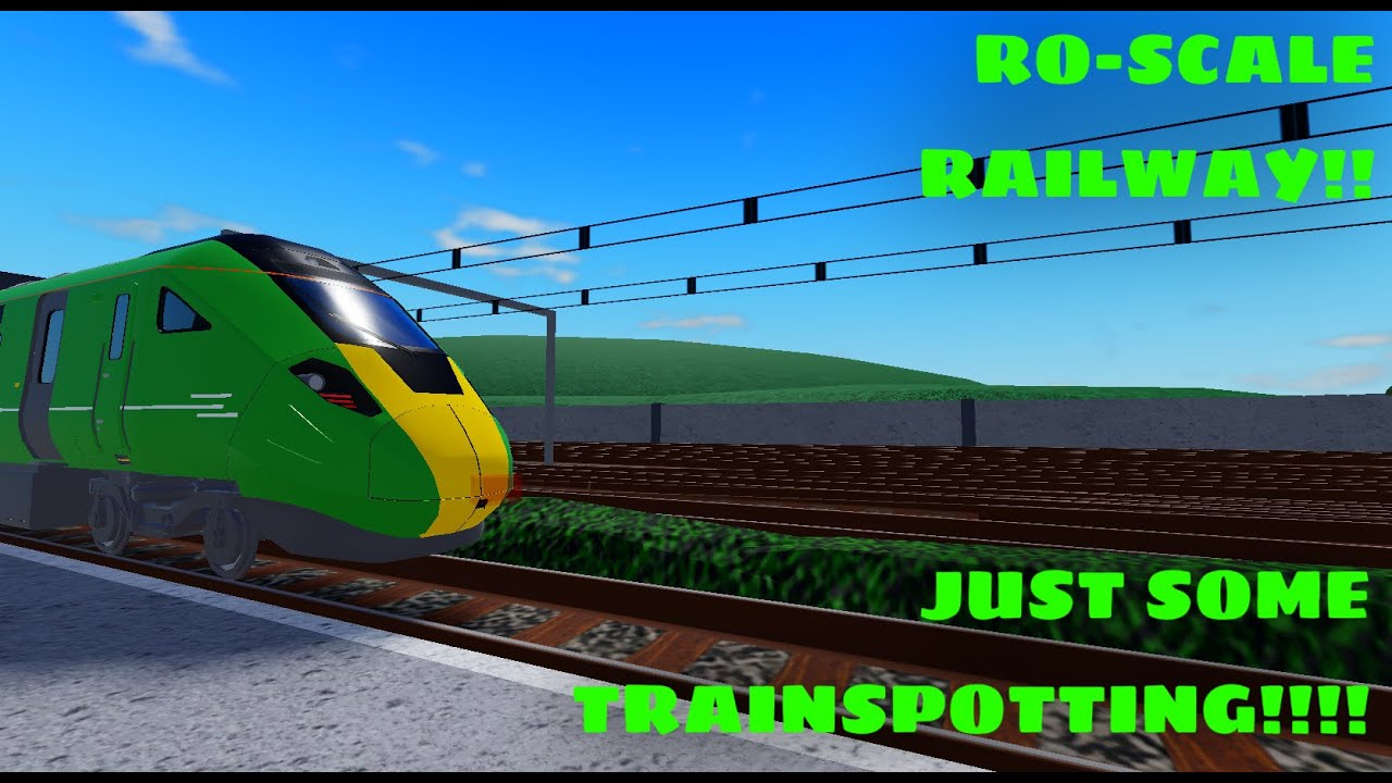 Ro-Scale Railway Trainspotting!