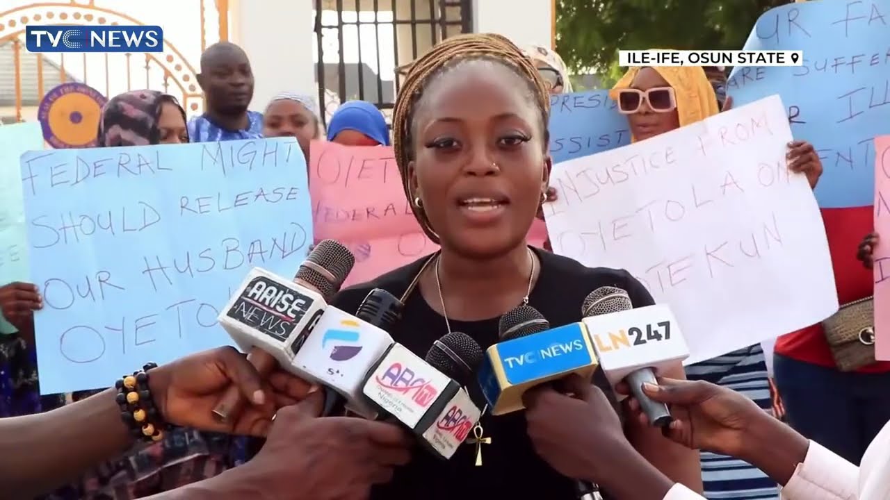 Wives Of Detained Amotekun Operatives Stage Fresh Protest In Osogbo