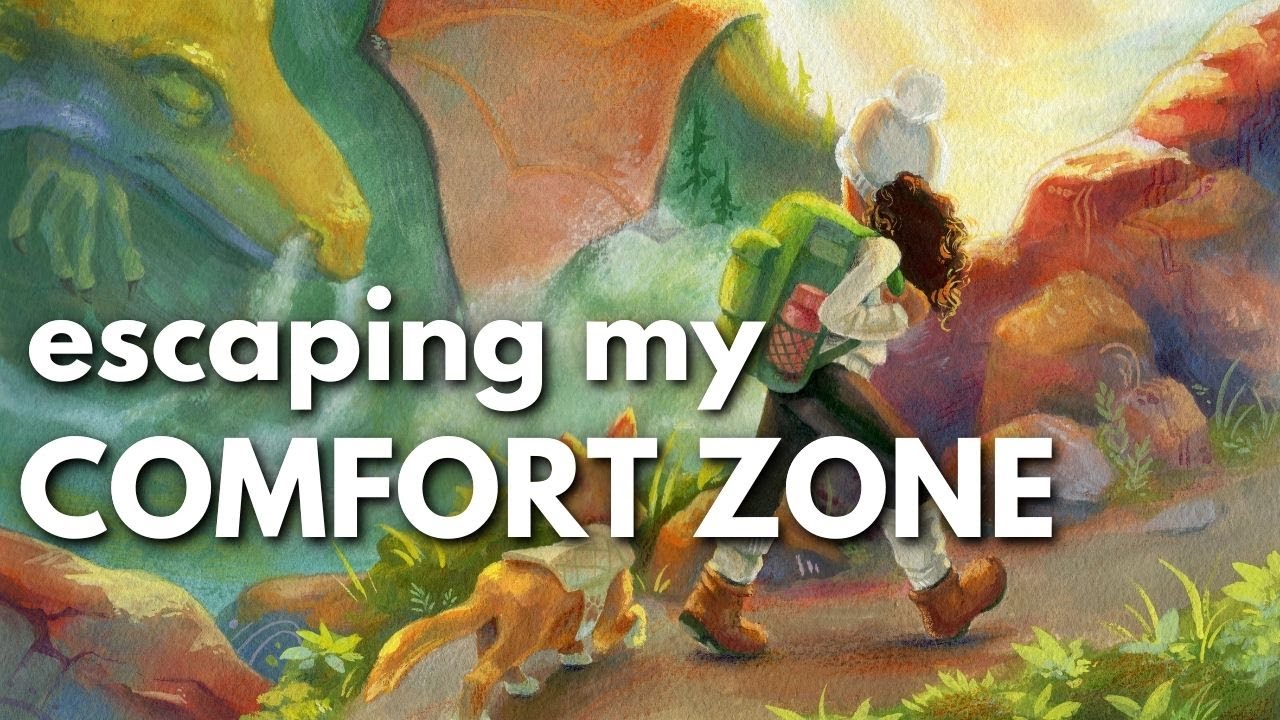 My 2023 ART INTENTIONS + gouache illustration process