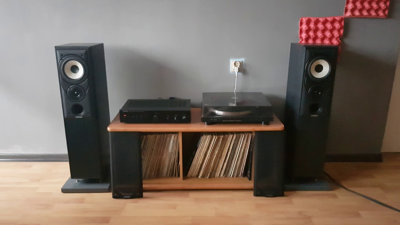 Mission 702e Test + Rotel RA-930AX Checking the acoustics of the room !