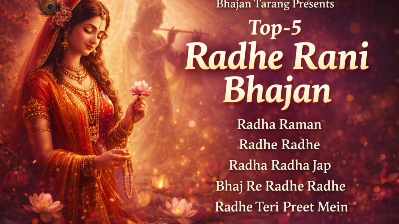 Top-5 Radhe Rani Bhajan | Radha Raman | Radhe Radhe | Bhaj Re Radhe Radhe | Radha Krishna Bhajan