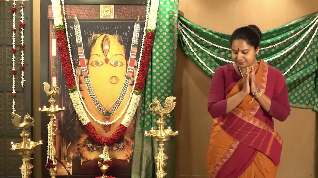 Guided Online Navratri Sadhana - Hindi #sadhguru #navratribhajan 