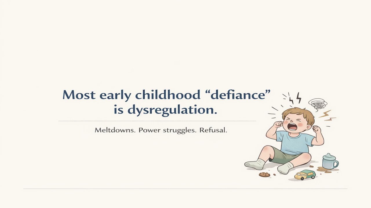 Understanding Your Child’s Behavior: From Defiance to Dysregulation | Parenting Ages 3–7