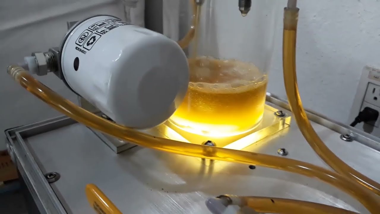Demostraci&oacute;n de microfiltraci&oacute;n Kleenoil