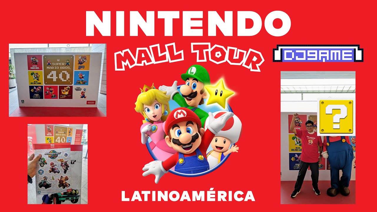 Nintendo Mall Tour Guadalajara 2025