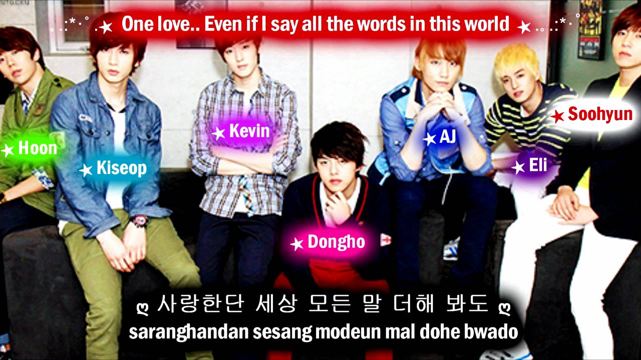 U-Kiss When Love Stops [Eng Sub + Romanization + Hangul] HD