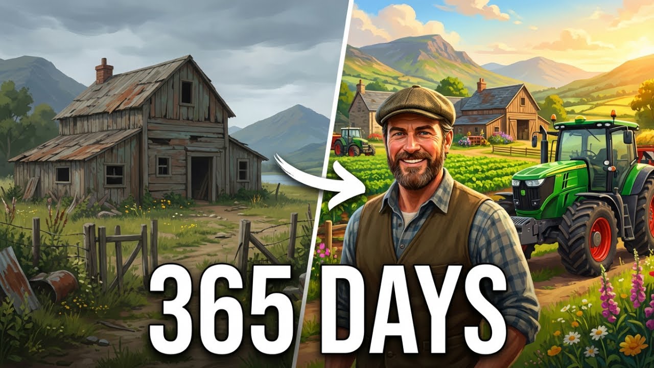 I Spent 365 Days Turning an Abandoned Farm Into a Thriving Business | FS25 | Season 5 Full Movie