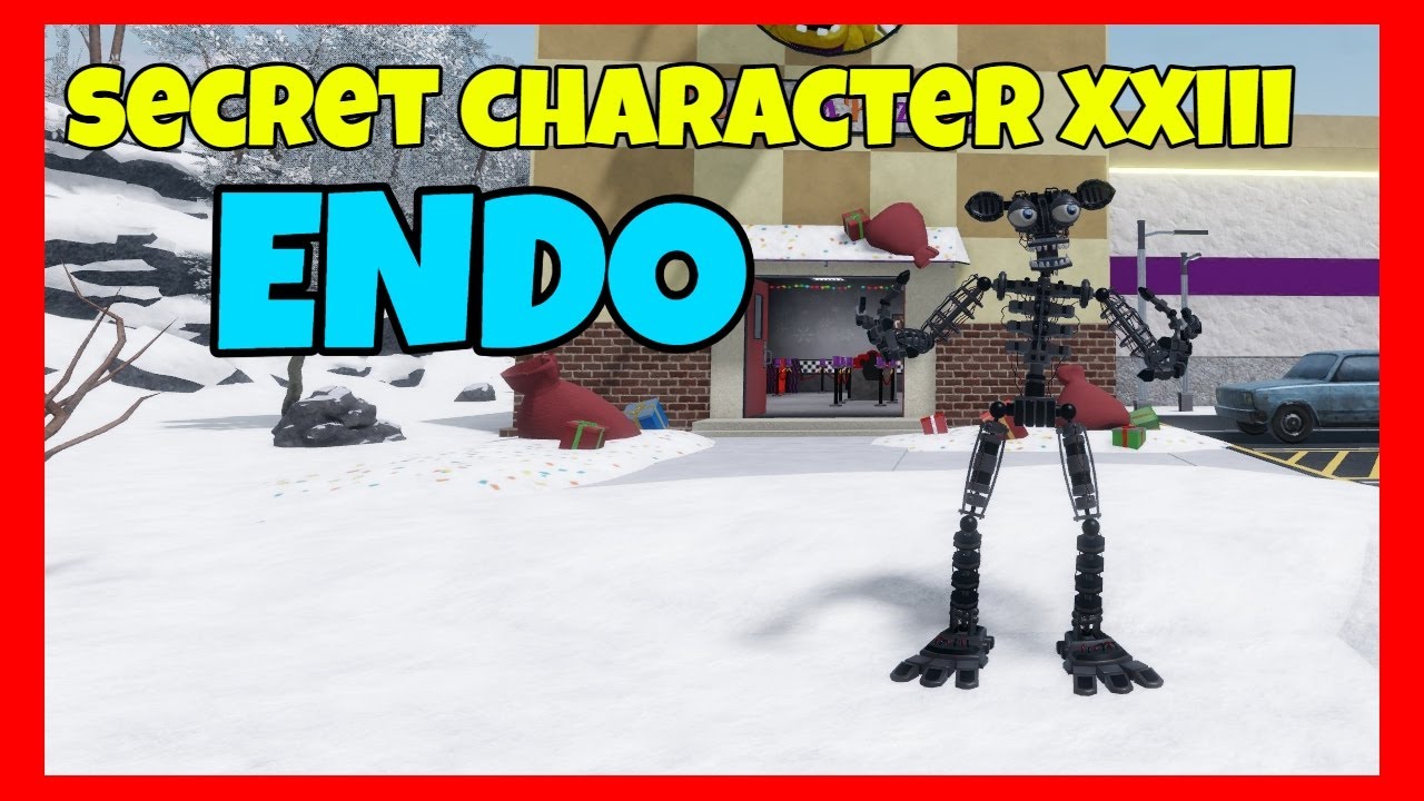 Fredbear's Mega Roleplay SECRET CHARACTER XXIII [ Endo ] Roblox