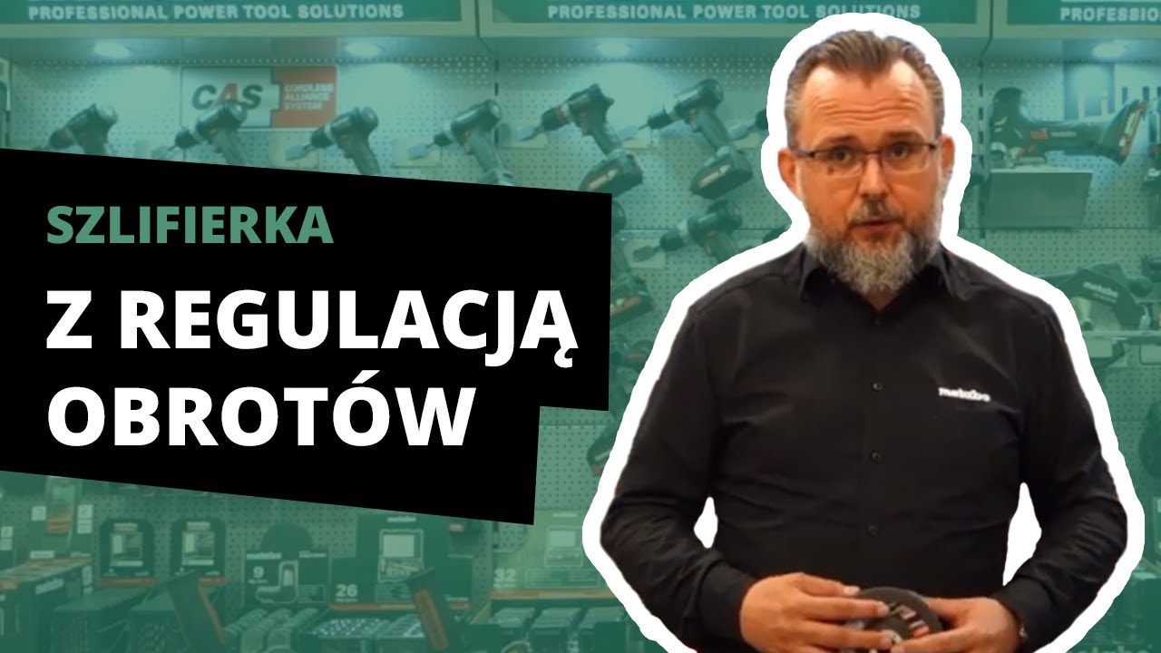 Do czego używać szlifierki kątowej Metabo z regulacją obrotów?