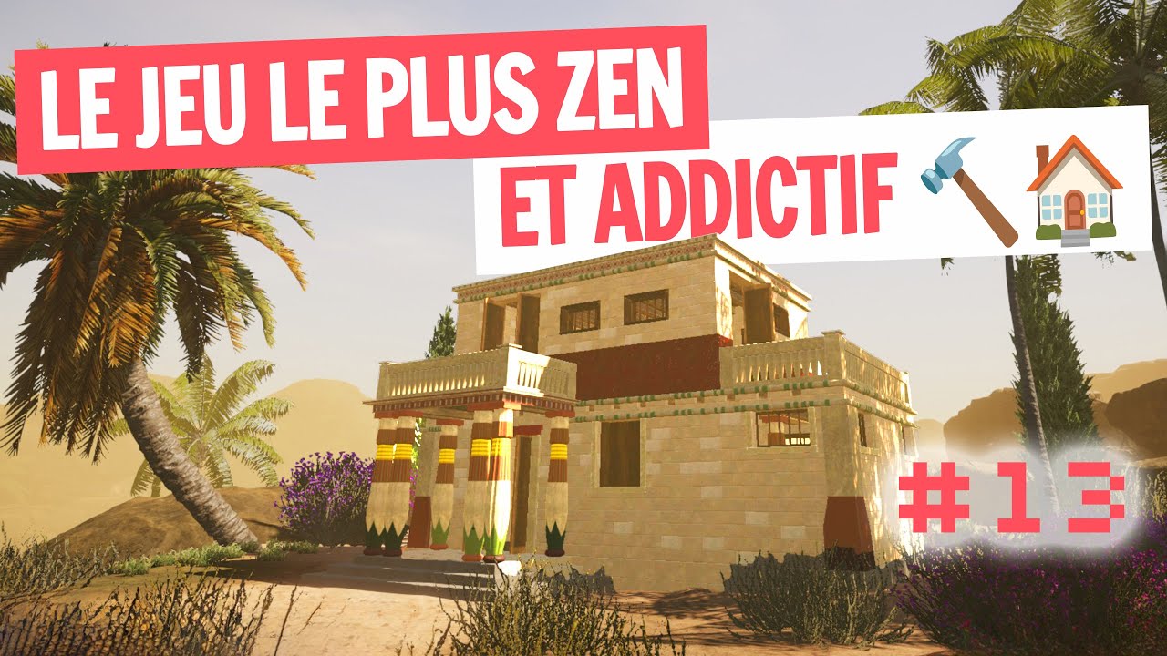 HOUSE BUILDER #13 Construction d'une RÉSIDENCE ÉGYPTIENNE 🏠🔨