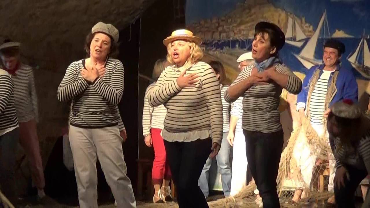 Opérette Marseillaise à Calas ,les pescadous