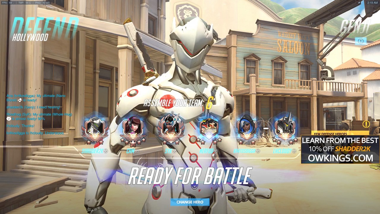 Overwatch Best Genji Player Shadder2k Showing His Gameplay Skills