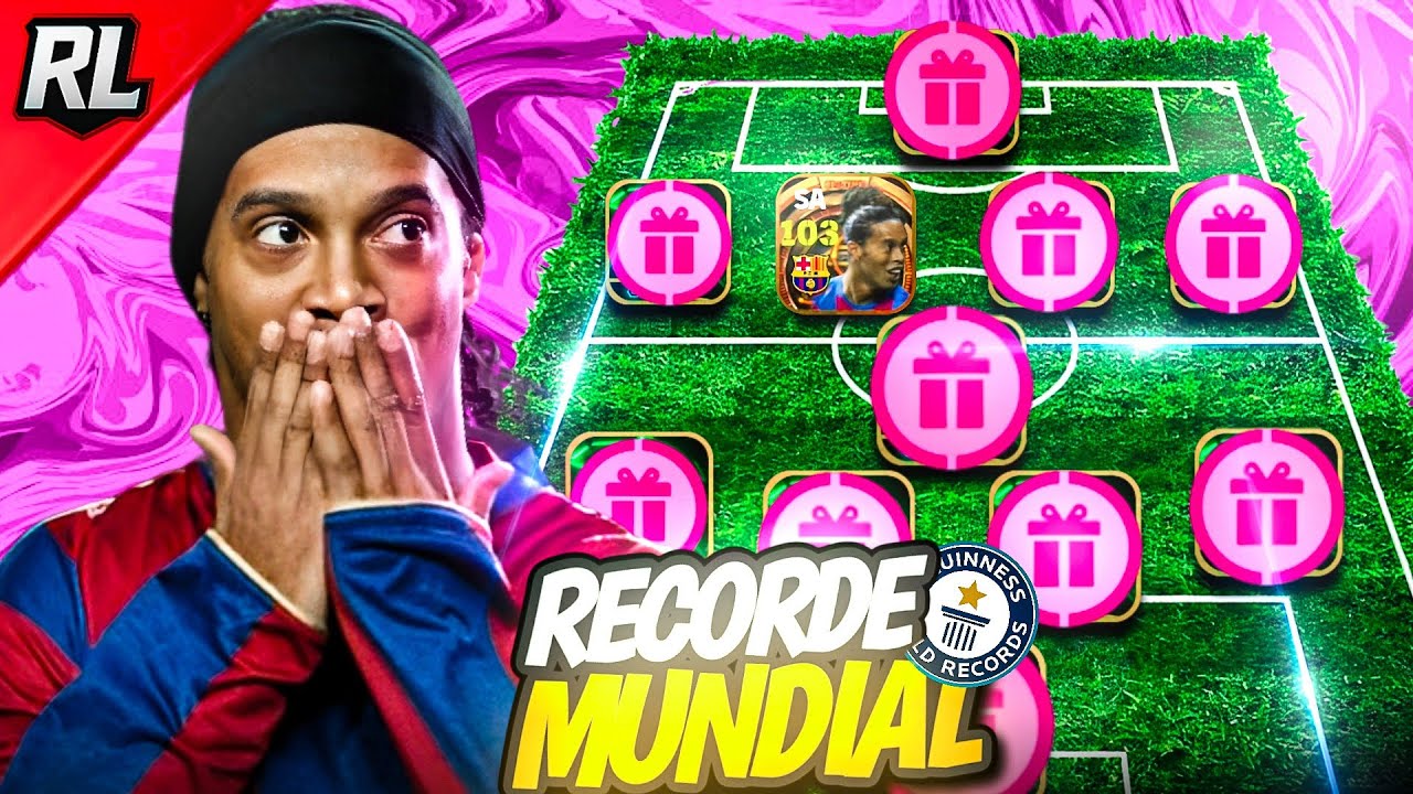 MONTEI O TIME GRÁTIS MAIS FORTE DO EFOOTBALL 2026 MOBILE