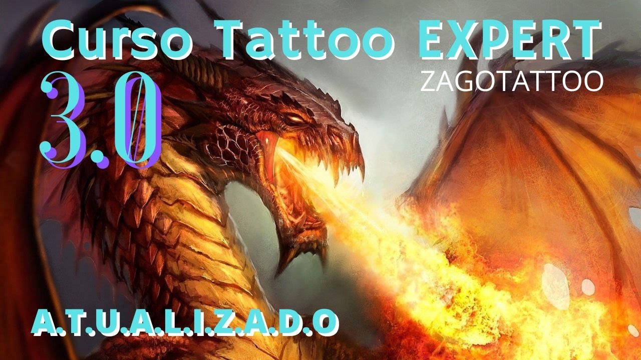 APRENDA técnicas de Tattoo AQUARELA, REALISMO e muitas OUTRAS! - ZagoTattoo