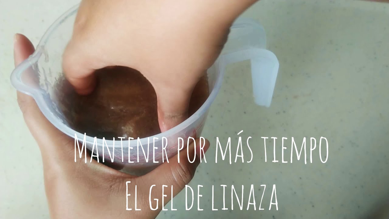 CONSERVANTE NATURAL PARA EL  GEL DE LINAZA