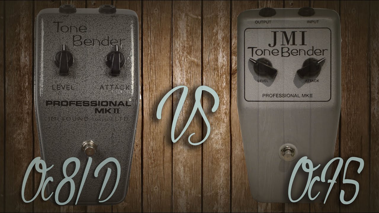 JMI - Tone Bender MKII - OC75 vs OC81D Transistors!! - GAS Channel