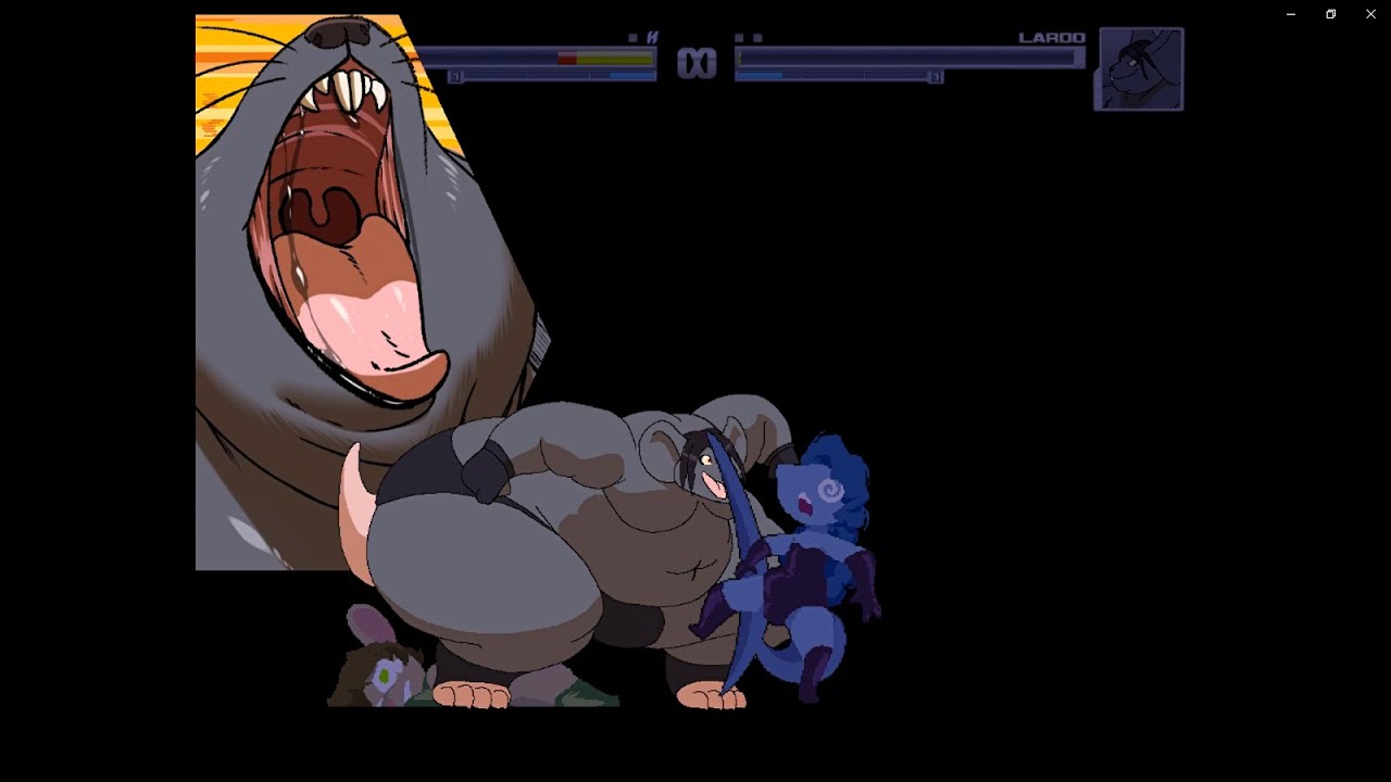 (M.U.G.E.N) Noah Sharker vs Lardo Rat