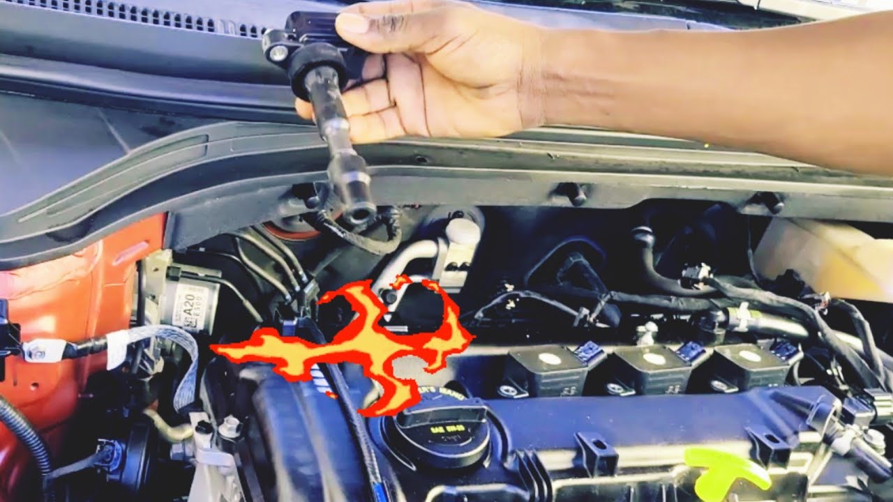 HOW TO REMOVE AND REPLACE ALL FOUR  COILS 2017 HYUNDAI ELANTRA SE-DIY