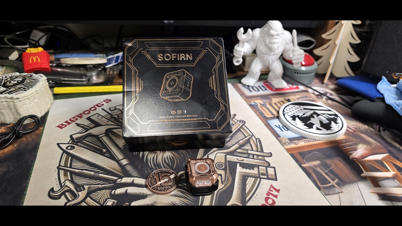 Распаковка подарочной коробки SOFIRN SE1 к 16-летию (2026 год)