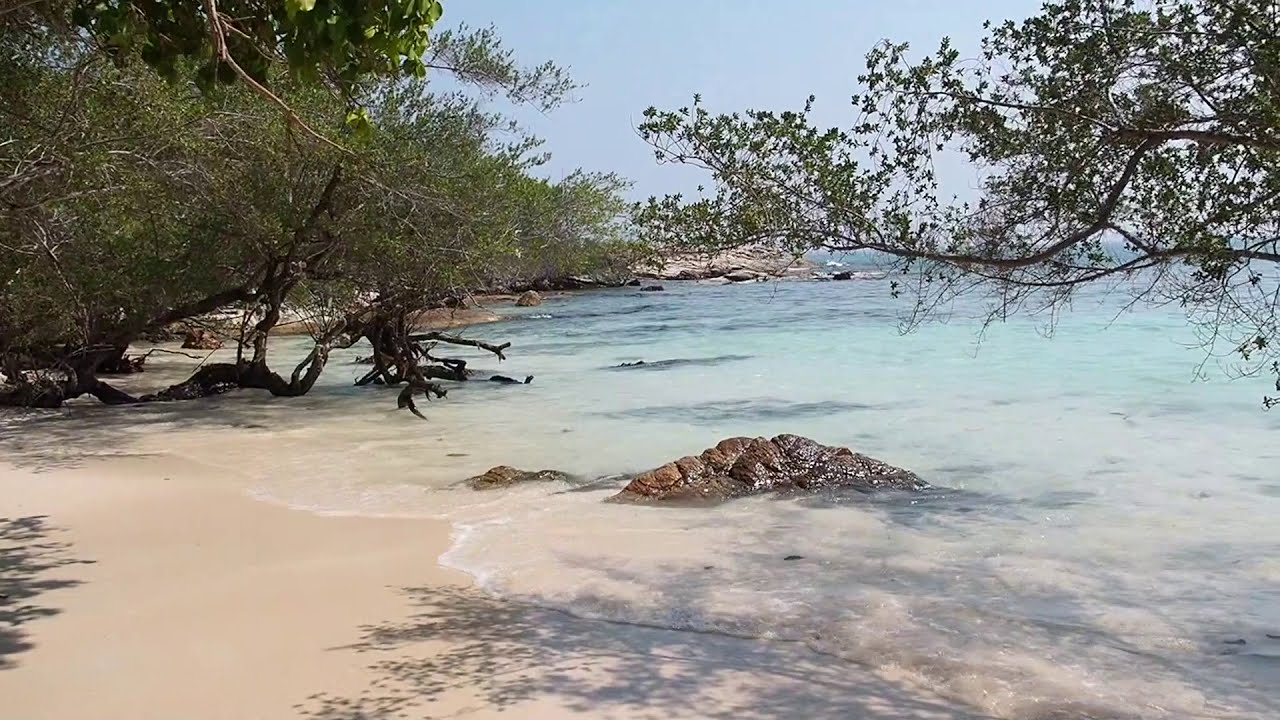 Пляжи Паттайи! Остров Самет! Пляж Ао Вай (Ao Wai, Koh Samet), Тайланд. Январь 2020г.