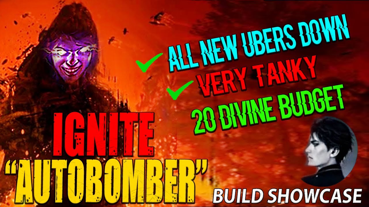 Slam Ignite 'Autobomber' - Vaal Earthquake Ignite Elementalist - PoE 3.27 Build Uber Showcase