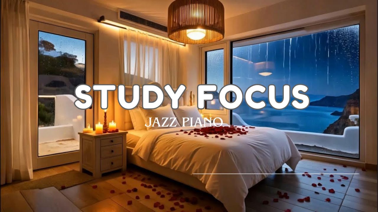 Stay Focused ☕ Smooth Piano Jazz for Work & Study