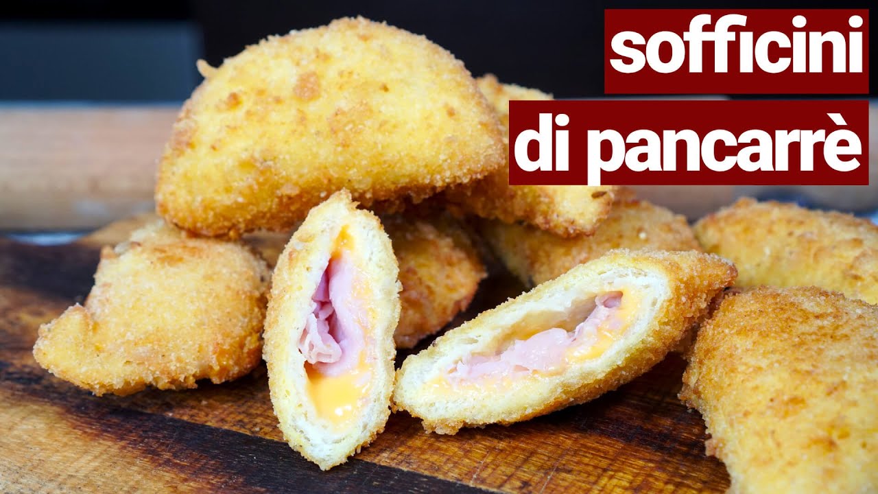 Sofficini di pancarrè sfiziosi e super facili