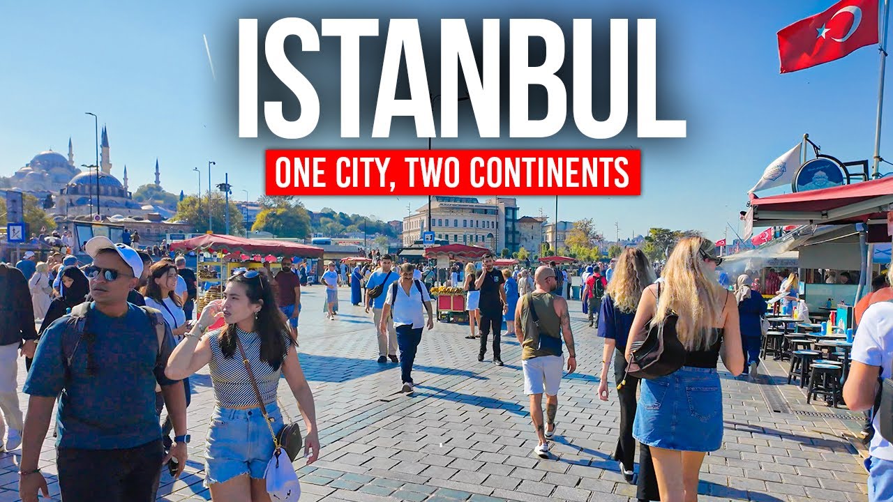 ИСТАНБУЛ, Турция 🇹🇷 Самый волшебный город на Земле? Пеший тур 4K