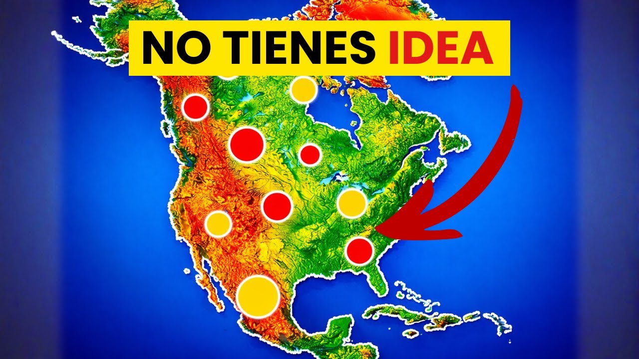 25 Datos Geográficos ASOMBROSOS Sobre AMÉRICA del NORTE