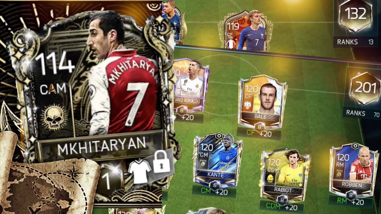 First 200 OVR in FIFA Mobile 18! Highest OVR Team Breakdown! Mkhitaryan Claimed, Plus Gameplay!