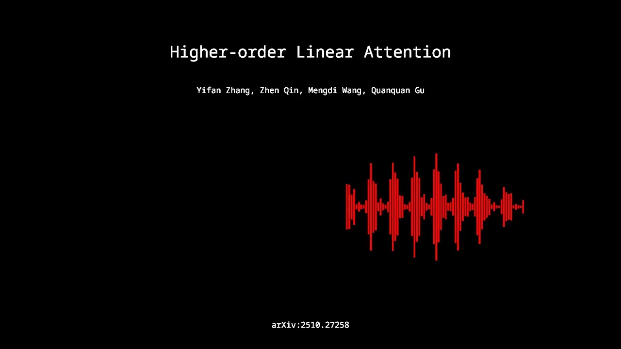 2510.27258 - Higher-order Linear Attention