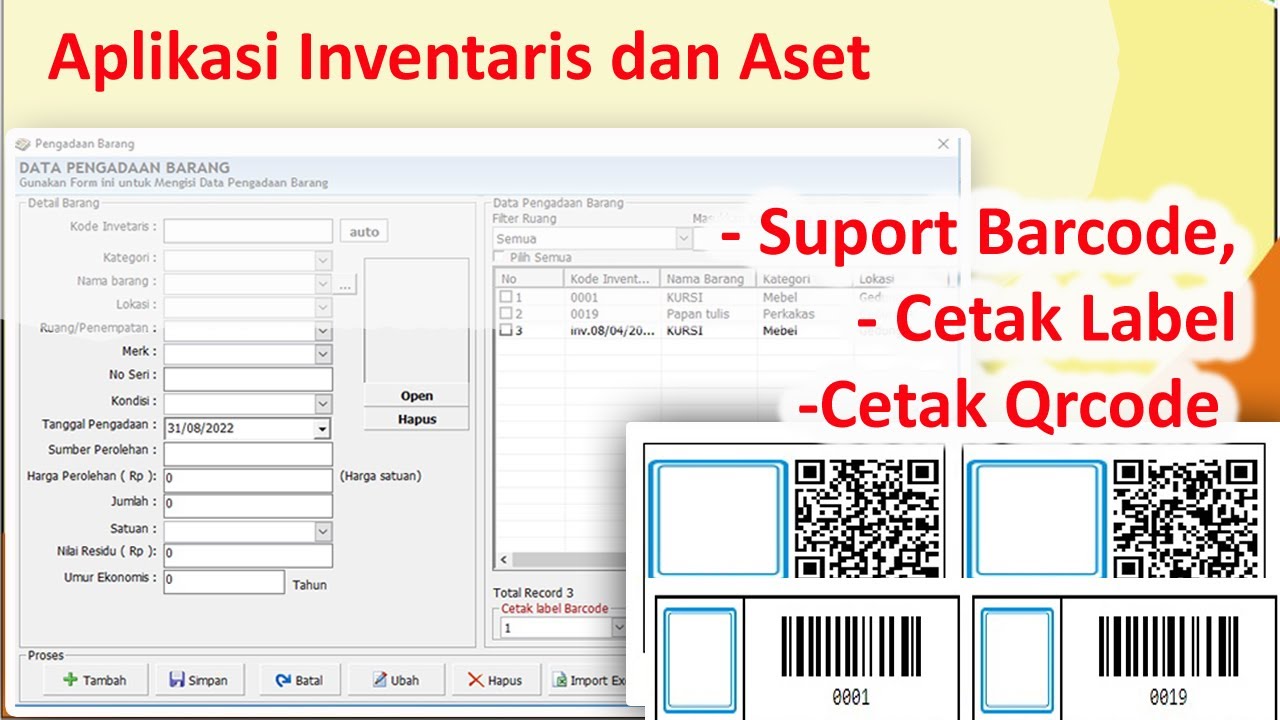 Download Aplikasi Inventaris Barang Sekolah Gratis