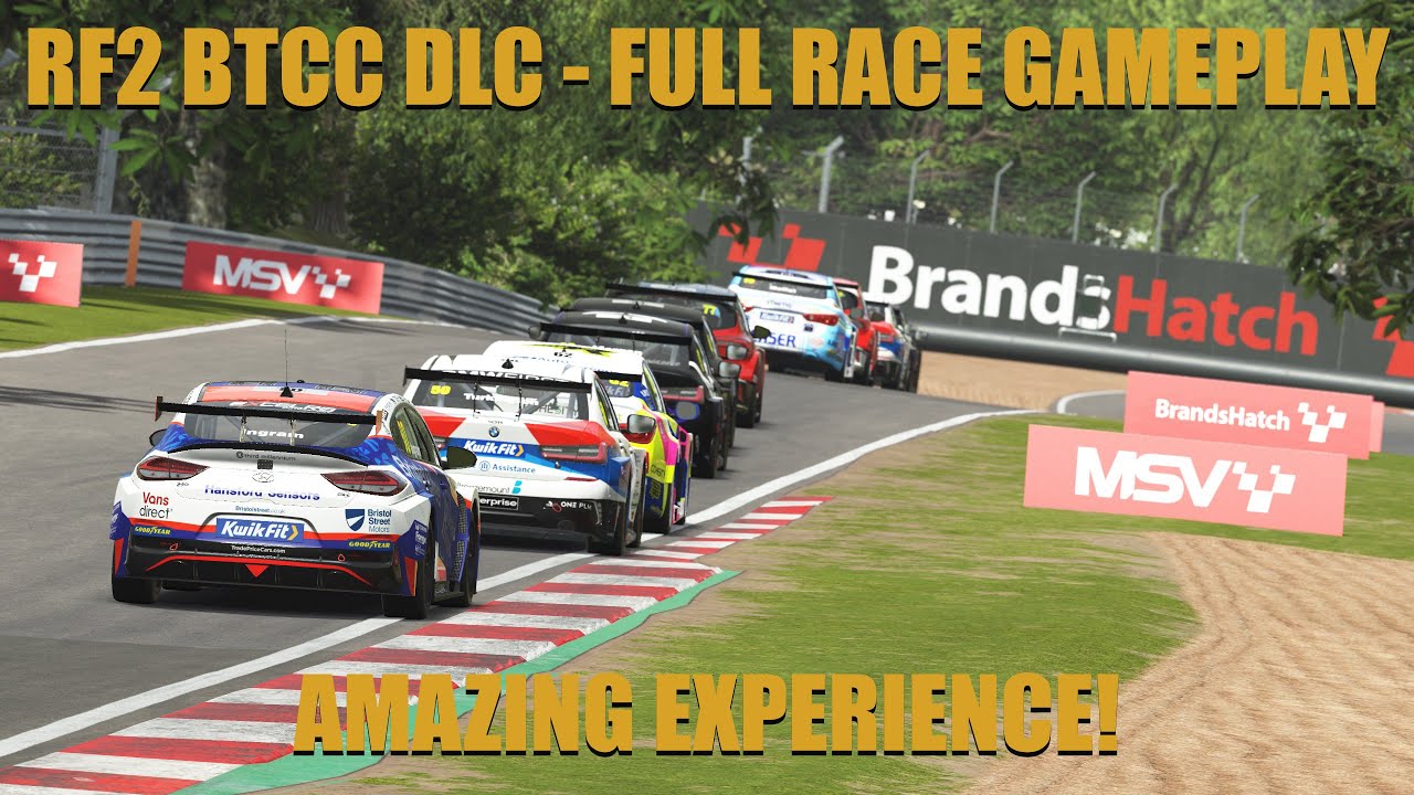 rFactor 2 BTCC 2021/2022 Pack - Thrilling Race at Brands Hatch