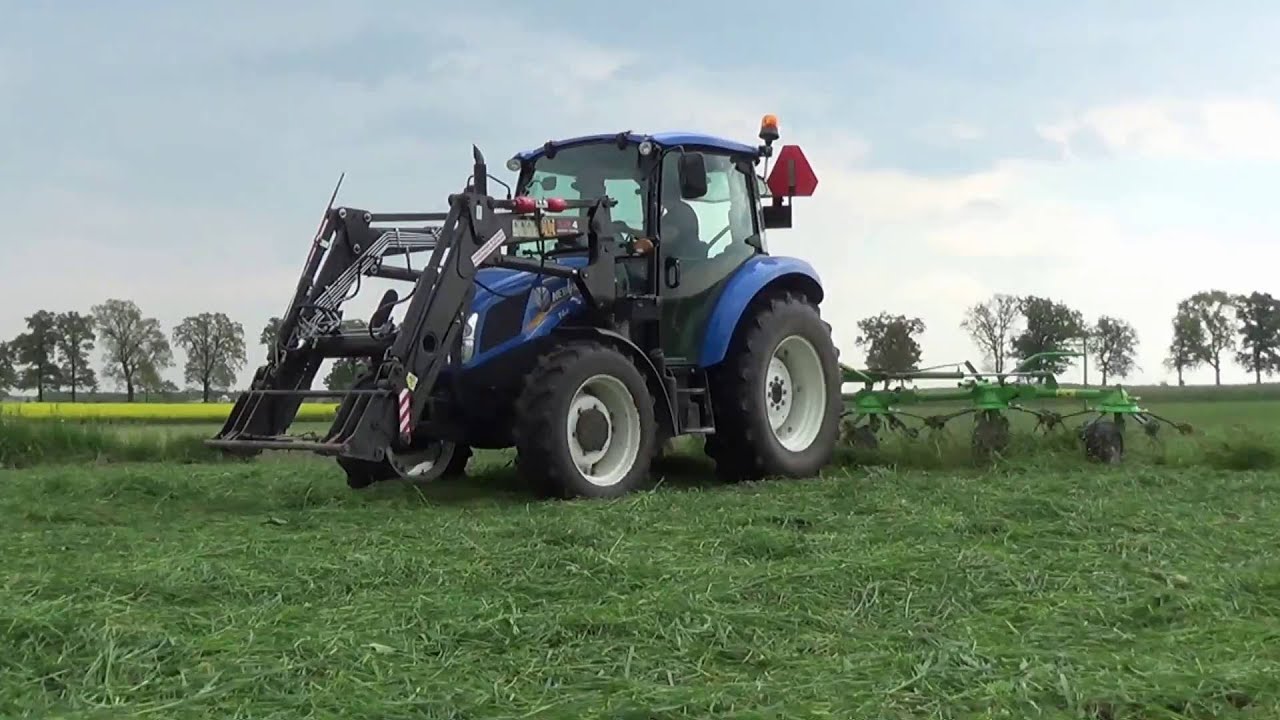 Sianokosy 2016 ᴴᴰ - New Holland T6.155/T4.65