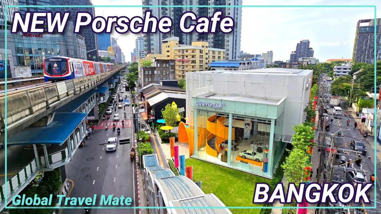 Inside Curvistan: The Cool Porsche Design Cafe Bangkok