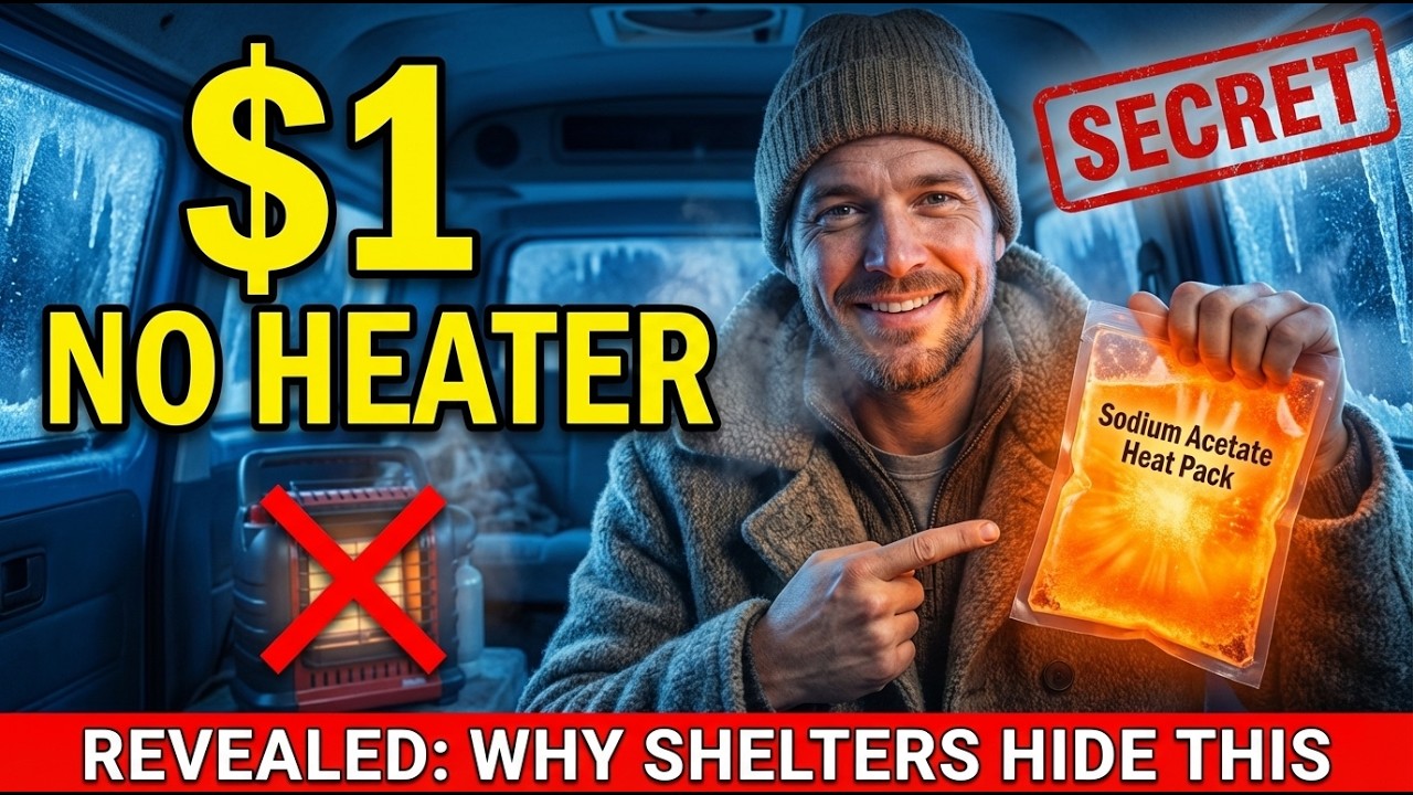 This $1 Item Heats A Van All Night. Why Don't Homeless Shelters Tell You This?