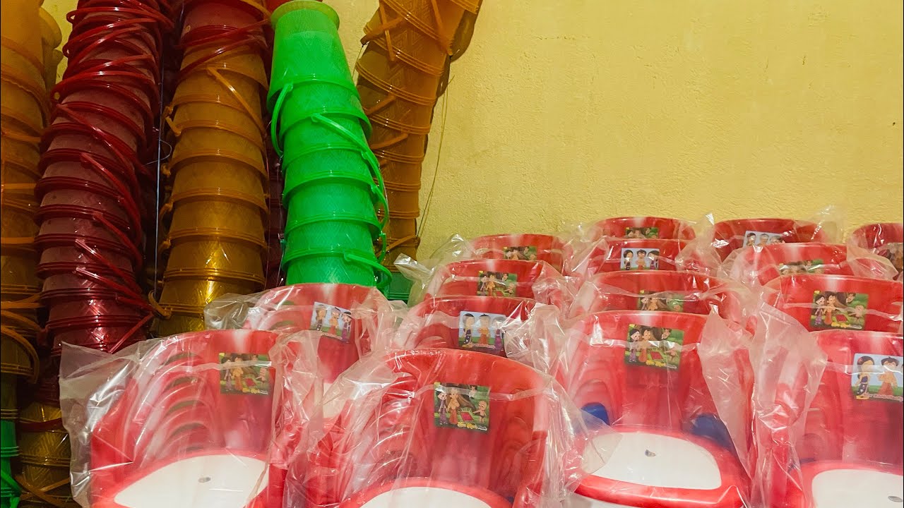 Household ltems wholesale market in westbengal  Umarpur plastic iteam 😱