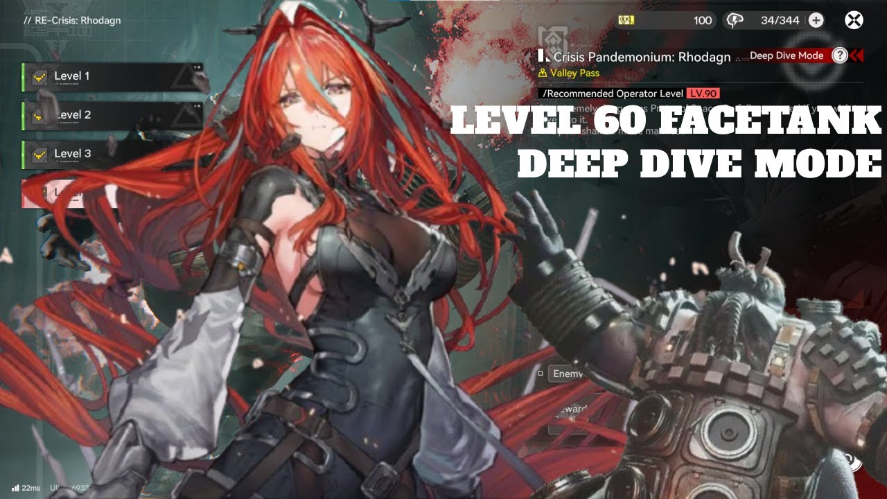 Rhodagn Deep Dive Mode - UNDERLEVEL EMBER NO DODGE?
