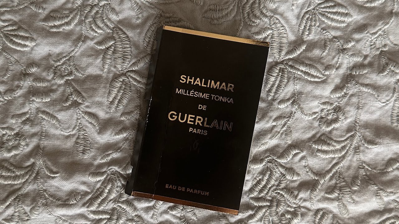 Guerlain Shalimar Millesime Tonka Review