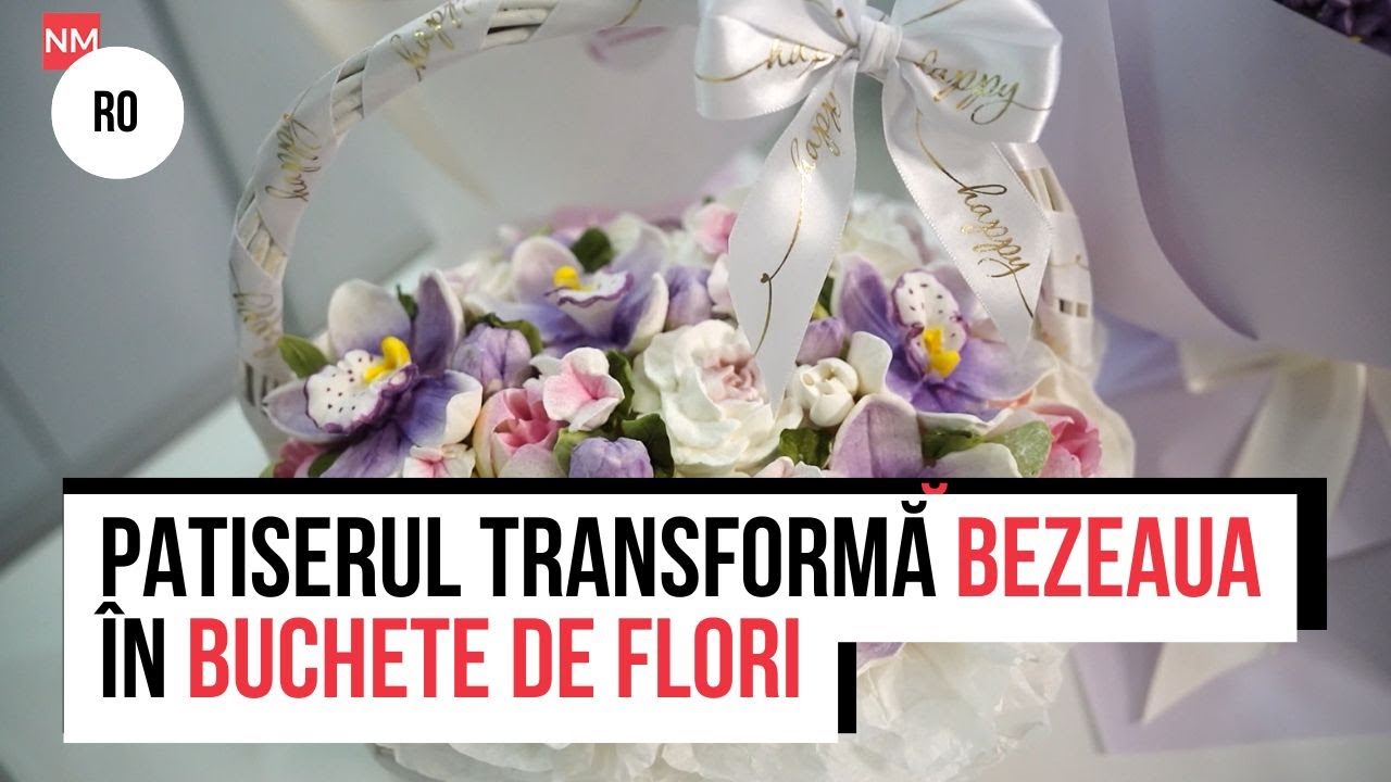 Cum o femeie din Chișinău, în concediu de maternitate, creează buchete de flori dulci